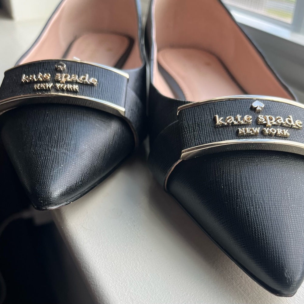 Kate Spade Black Pointed Toe flats - Picture 7 of 7